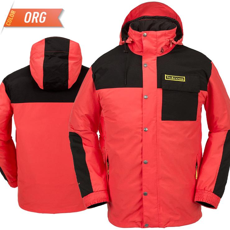 ボルコムスノーボードウエア、ロンゴジャケット24モデル 23-24 VOLCOM ボルコム LONGO GORE-TEX JACKET ロンゴ