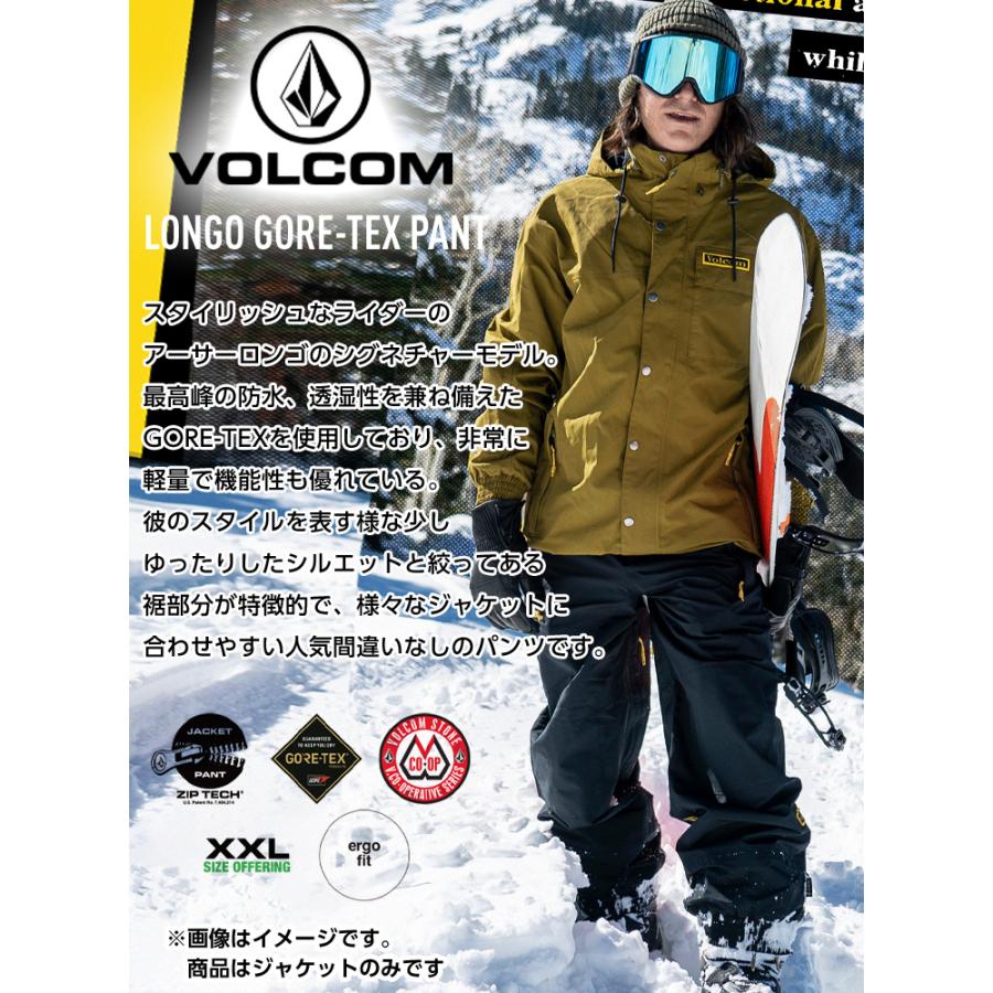 23-24 早期予約 VOLCOM ボルコム LONGO GORE-TEX PANT ロンゴ  