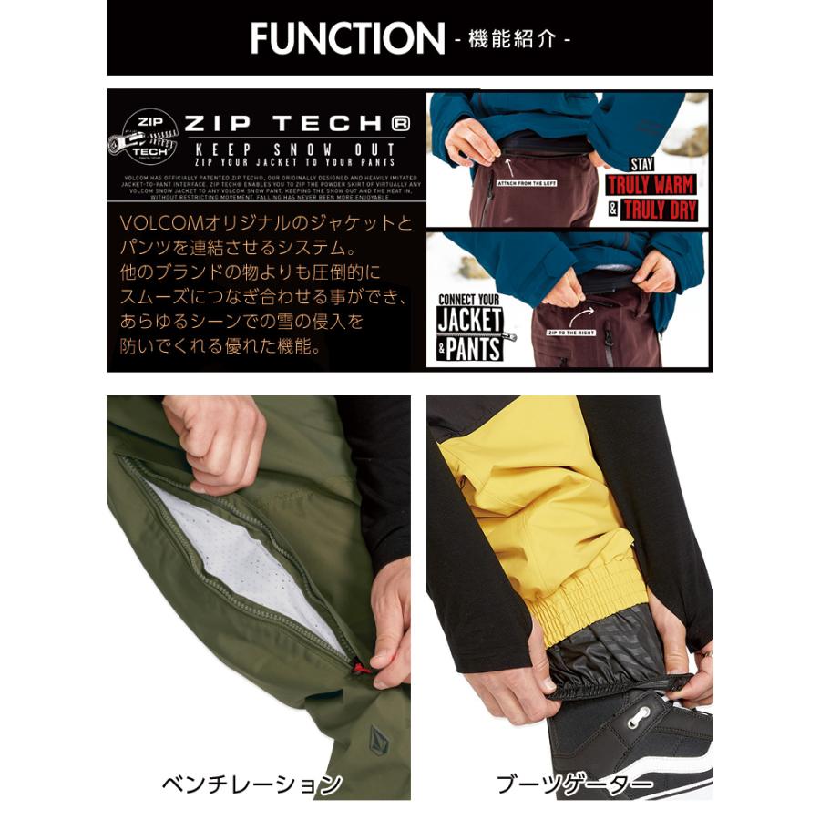 VOLCOM（ボルコム） 24-25 VOLCOM LONGO GORE-TEX PANT ロンゴ