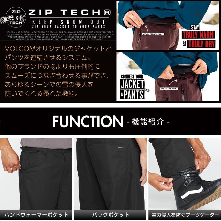 VOLCOM（ボルコム） 23-24 VOLCOM 5-POCKET PANT スノーボード パンツ