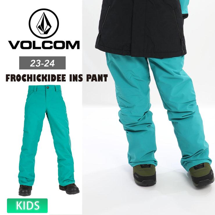 ボルコム　キッズジュニア　スノーボードパンツ　新品 VOLCOM（ボルコム） 23-24 VOLCOM FROCHICKIDEE INS PANT スノーボード