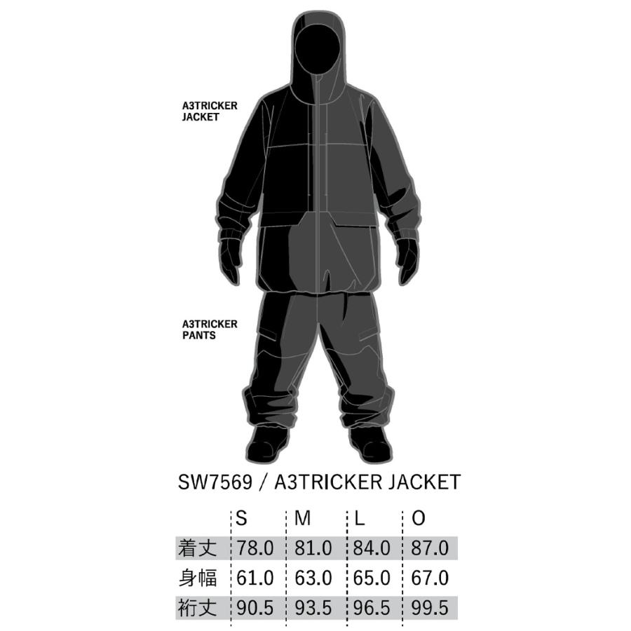 2024 YONEX ヨネックス A3 TRICKER JACKET SW7569 スノーボード ウェア ジャケット スノボー スキーウェア｜snowtown｜07