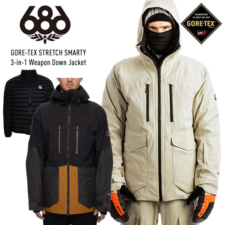 21-22 686 GORE-TEX STRETCH SMARTY 3-in-1 Weapon Down Jacket  