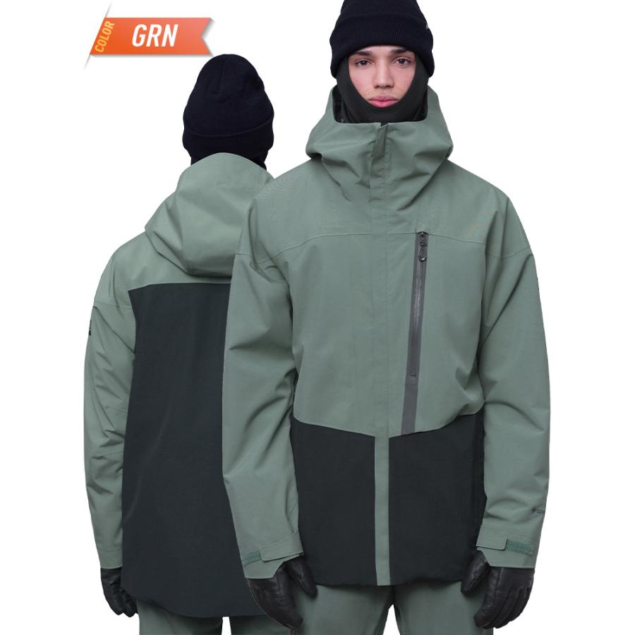 23-24 686 スノーボードウェアGORE-TEX GTJacket M 686 シックスエイトシックス GORE-TEX 3L ATV ユニセックス