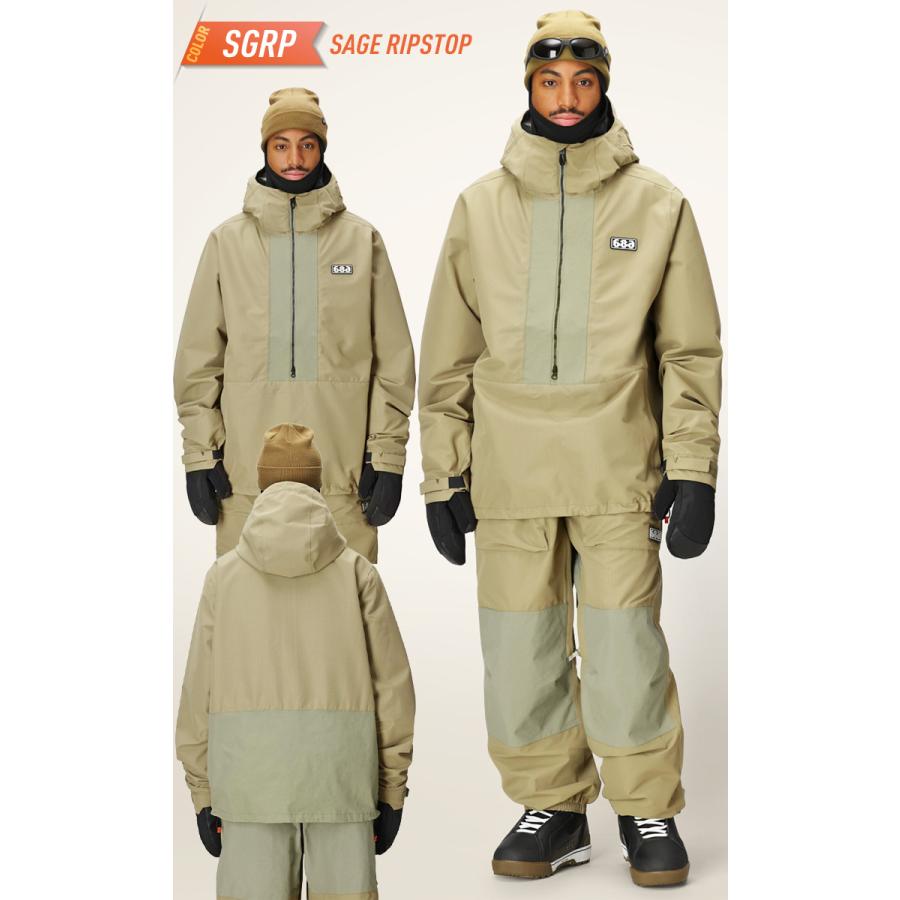 686（シックスエイトシックス） 25-26 686 GHOST 2.5L SHELL ANORAK