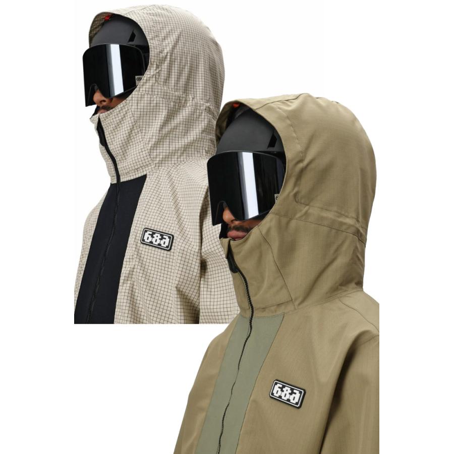 686（シックスエイトシックス） 25-26 686 GHOST 2.5L SHELL ANORAK