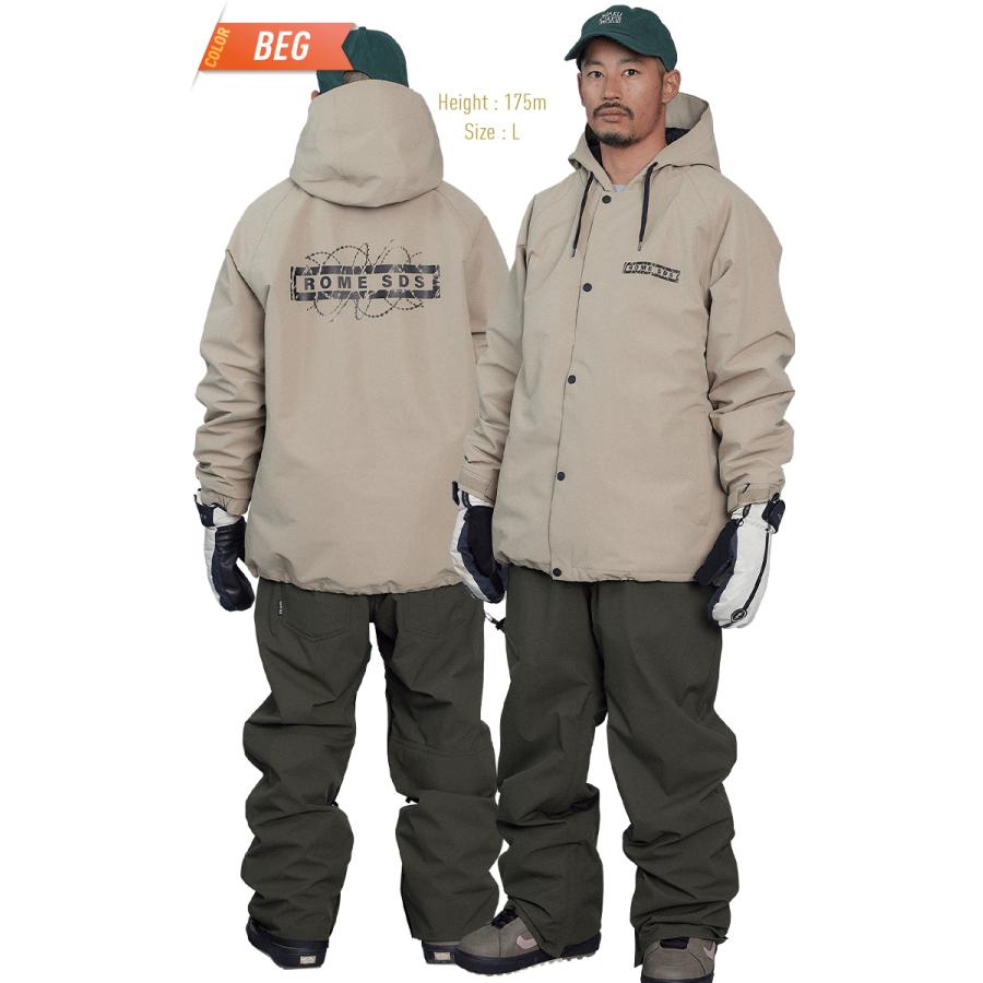 ROME SDS 正規品 23-24 ROME SDS ローム DRIFTER JACKET スノーボード