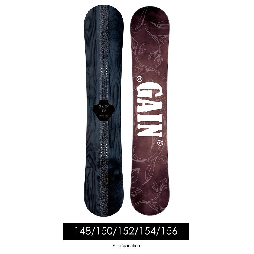 GTboard GAIN （ゲイン）25-26モデル　148cm 無料ワックスサービス有】GT Snowboards ジーティー GAIN ゲイン 25-26