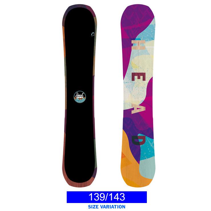 HEAD（ヘッド） 22-23 HEAD PEARL スノーボード 板 ロッカー ボード