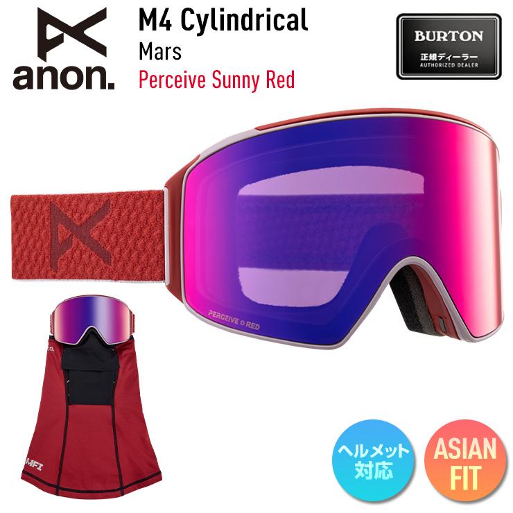 スキー・スノーボードアクセサリー Anon M4 anon 2024 アノン スノーボード ゴーグル M4 Cylindrical Low