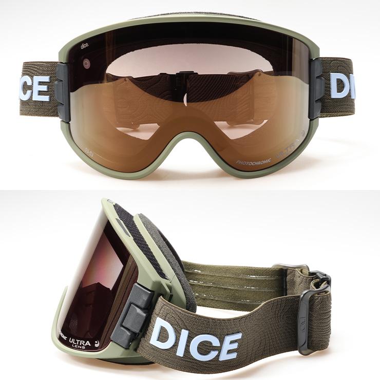 DICE（ダイス） 2026 DICE GOODMAN グッドマン スノーボード ゴーグル