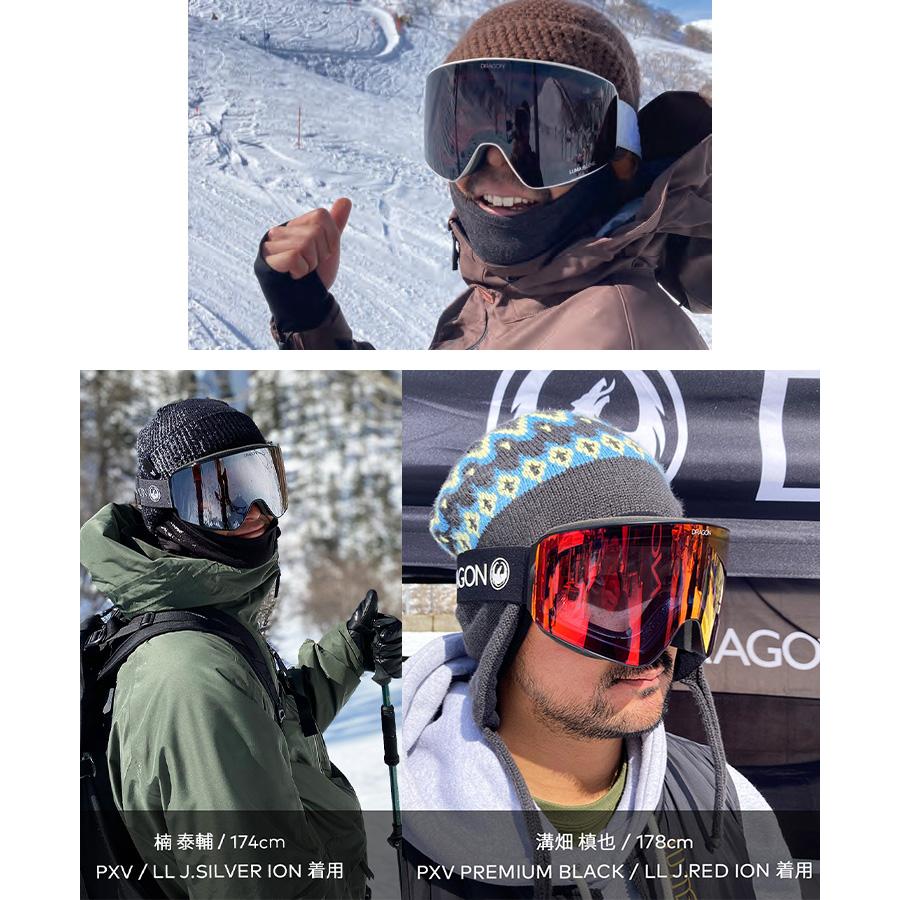 新品同様　DRAGON ゴーグル PXV レンズ2枚 ケース付 新品同様 DRAGON ゴーグル PXV レンズ2枚 ケース付 PXV 2022-2023