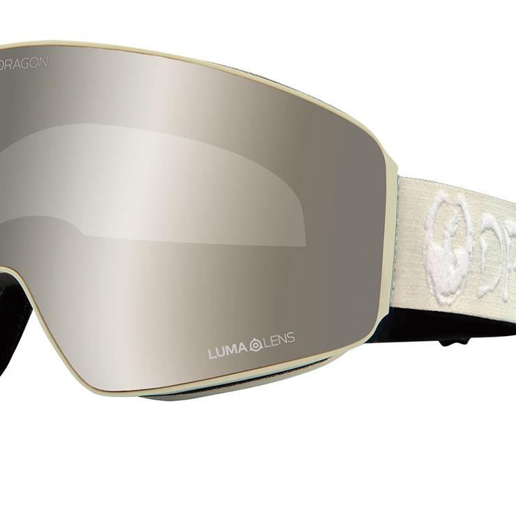 スキー・スノーボードアクセサリー DRAGON PXV CLASSICOFFWHITE/LLJ.SILVERION ドラゴン 2024 DRAGON スノーボード ゴーグル PXV カラー: CLASSIC