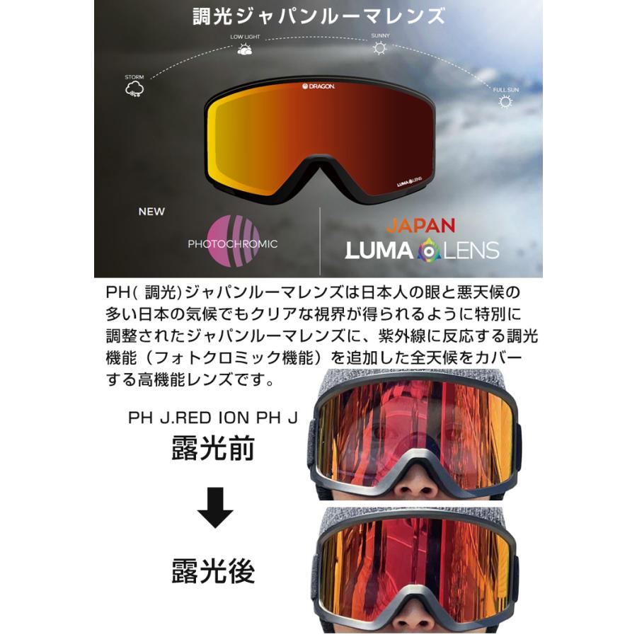 【新品未使用】スノーゴーグルDRAGON DX3 LENS-RED ION ドラゴン（DRAGON） 【早期予約】2027 DRAGON スノーボード ゴーグル