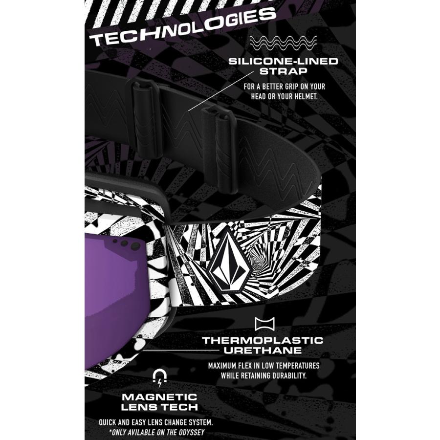 ボルコムゴーグル　オデッセイ　VOLCOM ODYSSEY スノーボード 楽天市場】24-25 VOLCOM/ボルコム ODEYSSEY オデッセイ