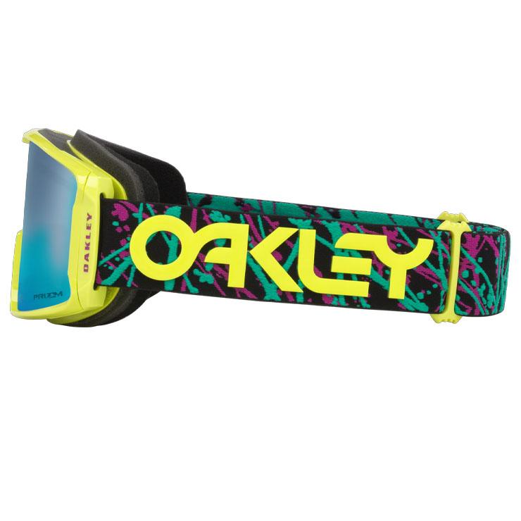 25-26 OAKLEY オークリー LINE MINER M ラインマイナー PRIZM SAPPHIRE IRIDIUM スノーボード スノーゴーグル_4