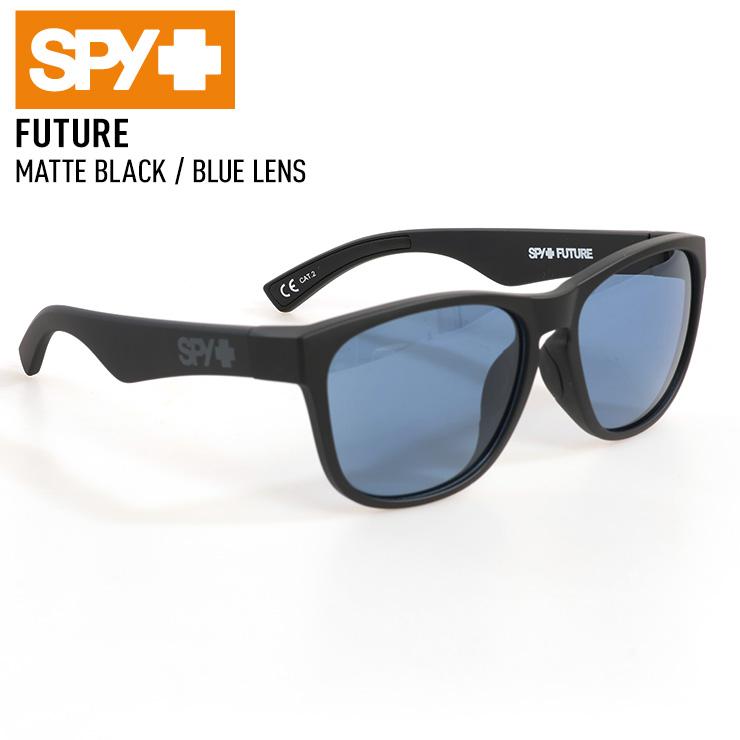 正規品 SPY スパイ サングラス FUTURE フューチャー MATTE BLACK マットブラック BLUE LENS 偏光レンズ