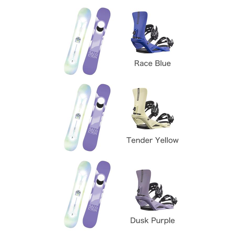 SALOMON LOTUS スノーボード バインディング パープル 取付無料