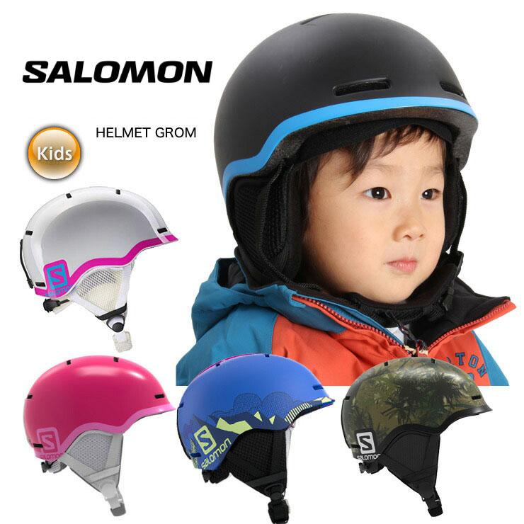 最大68％オフ！ 高品質の激安 18-19 2019 SALOMON サロモン キッズ ヘルメット GROM スキー スノーボード ジュニア モアスノー onlinemathematics.net onlinemathematics.net