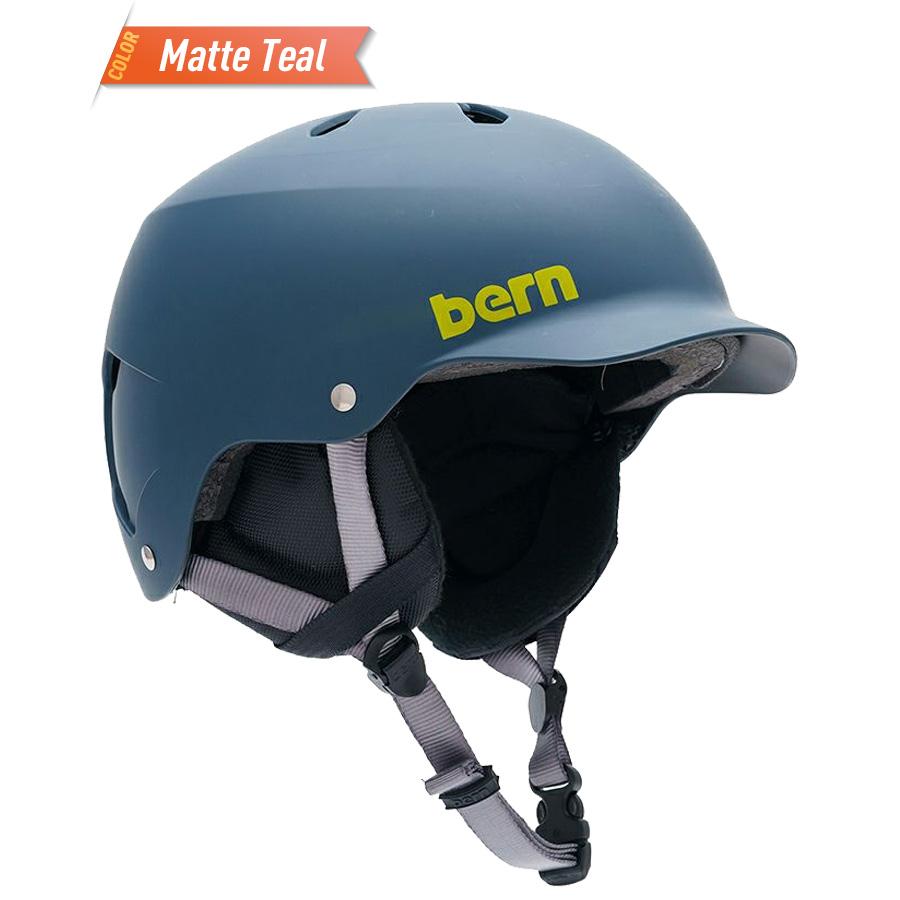 Amazon | bern (バーン) WATTS (MATTE BLACK/LIME) ヘルメット 