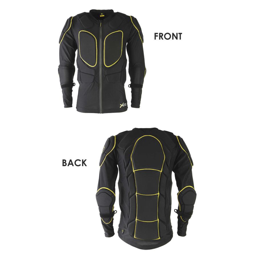 鎧武者 YM-1745 ブラック プロテクター 鎧武者 ヨロイムシャ BODY PROTECTOR YM-1745 ボディプロテクター