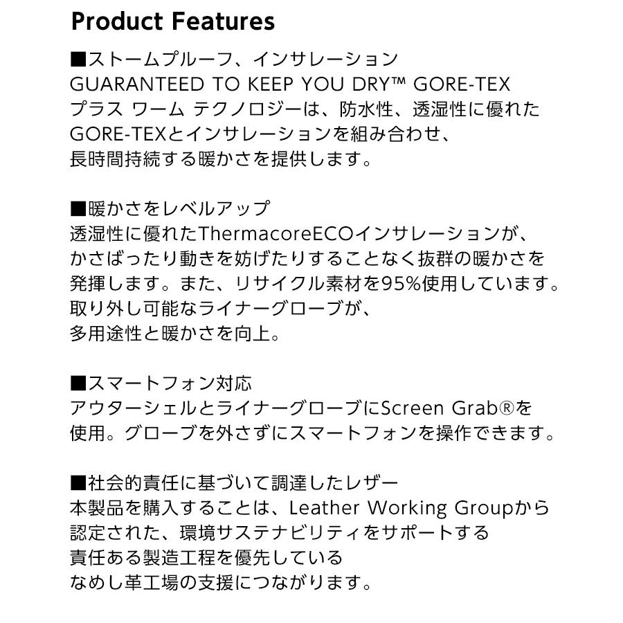 BURTON（バートン） 正規品 Men's GORE-TEX Deluxe Gloves ゴアテック