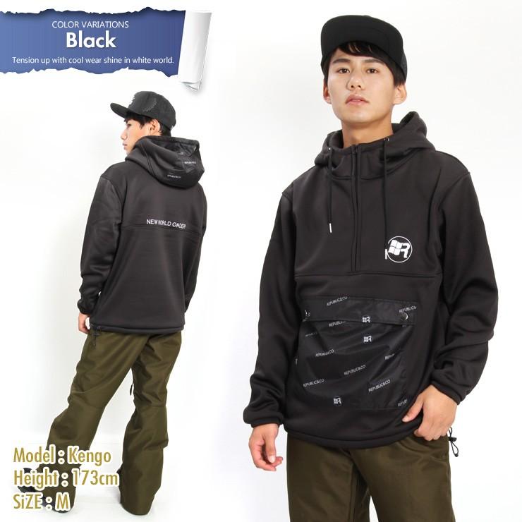 REPUBLIC リパブリック CREEP HALF ZIP PULLOVER プルオーバー 19-20