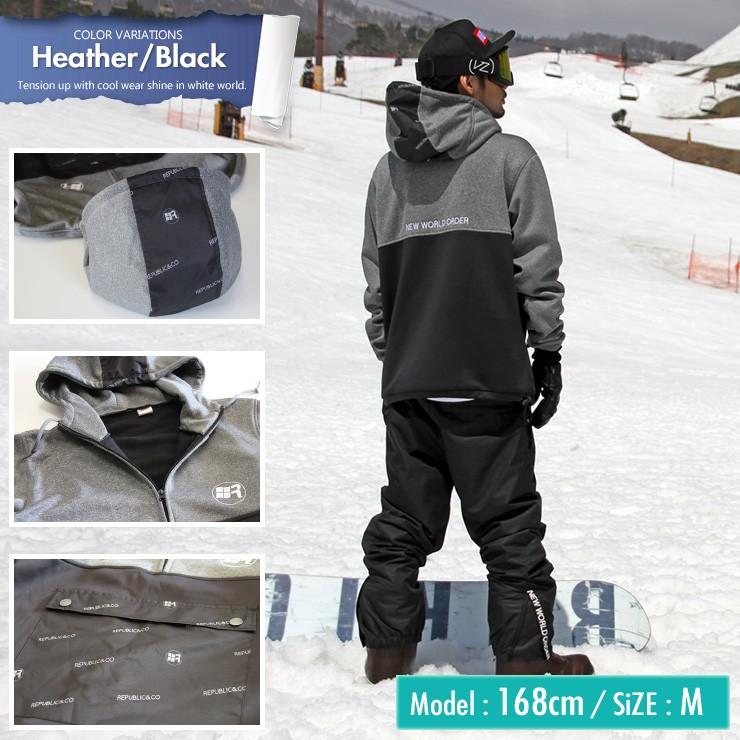 REPUBLIC リパブリック CREEP HALF ZIP PULLOVER プルオーバー 19-20
