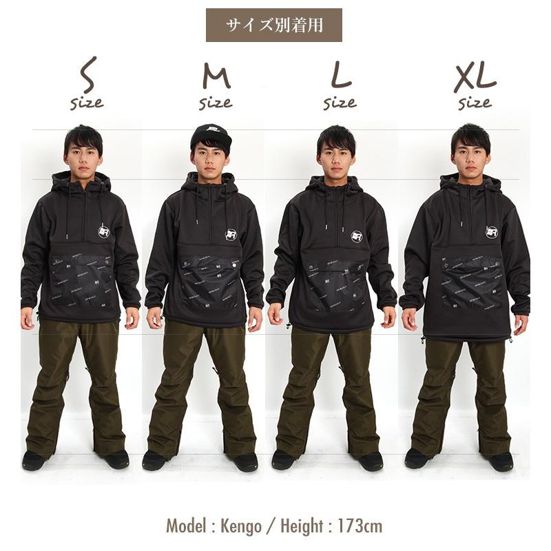 REPUBLIC リパブリック CREEP HALF ZIP PULLOVER プルオーバー 19-20
