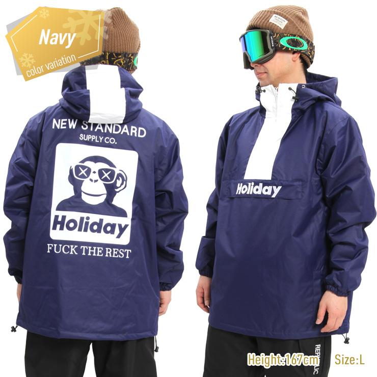holiday outerwear アノラック　フードジャケット　スノーボード holiday outerwear アノラック フードジャケット スノーボード 【公式