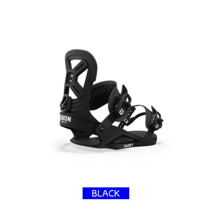キッズ　スノボ　ユニオン　ビンディング　キャデットブラック Ｓ UNION BINDING CADET BLACK Sサイズ(21-23.5cm) ユニオン キッズ