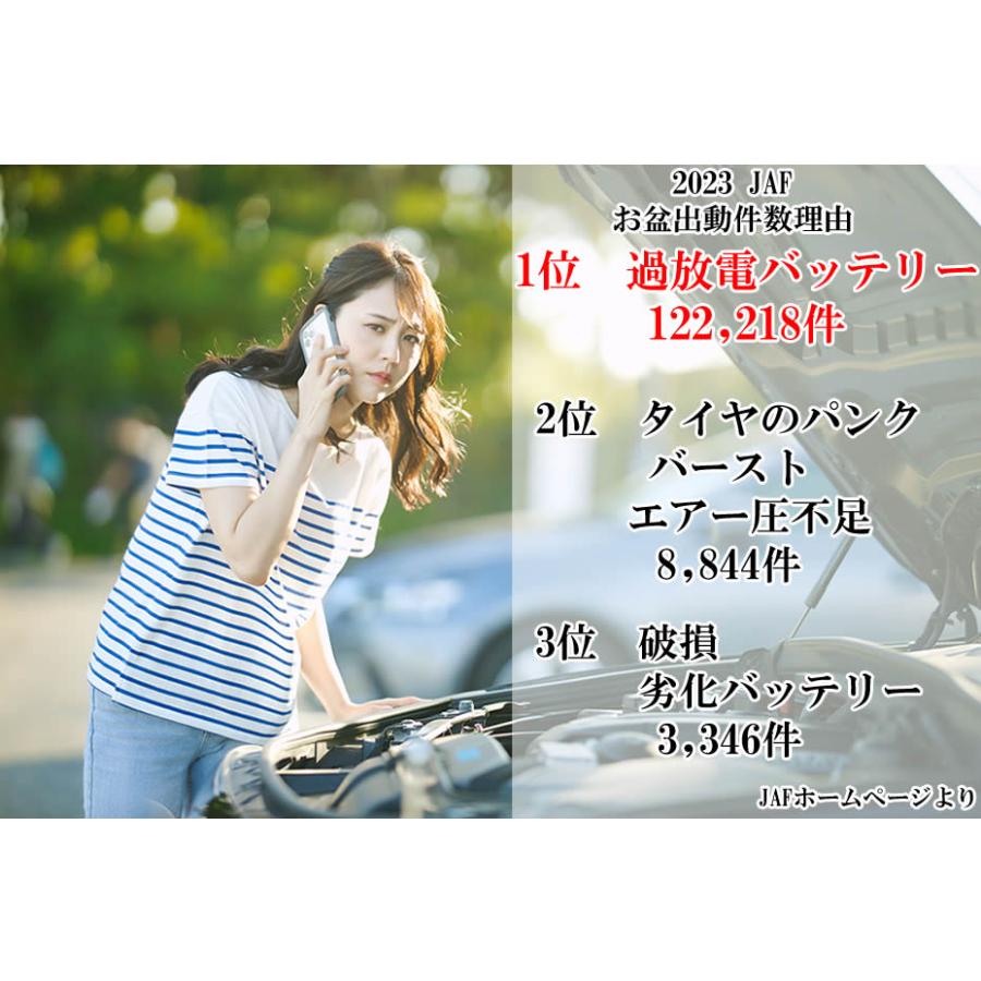 ブースターケーブル EM377 【12/24v用 100A 5m】【1年間無償保証