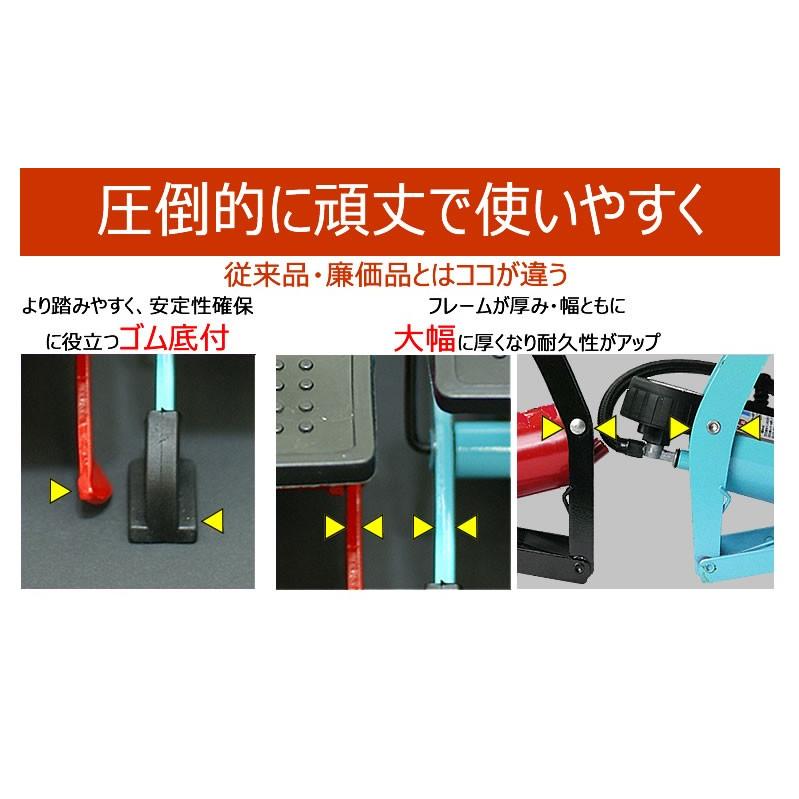 空気入れ 自転車 バイク シングルポンプブラック 　1年保証 収納便利なクリアケース付き SG規格 英式 米式｜snowydrivingg｜06