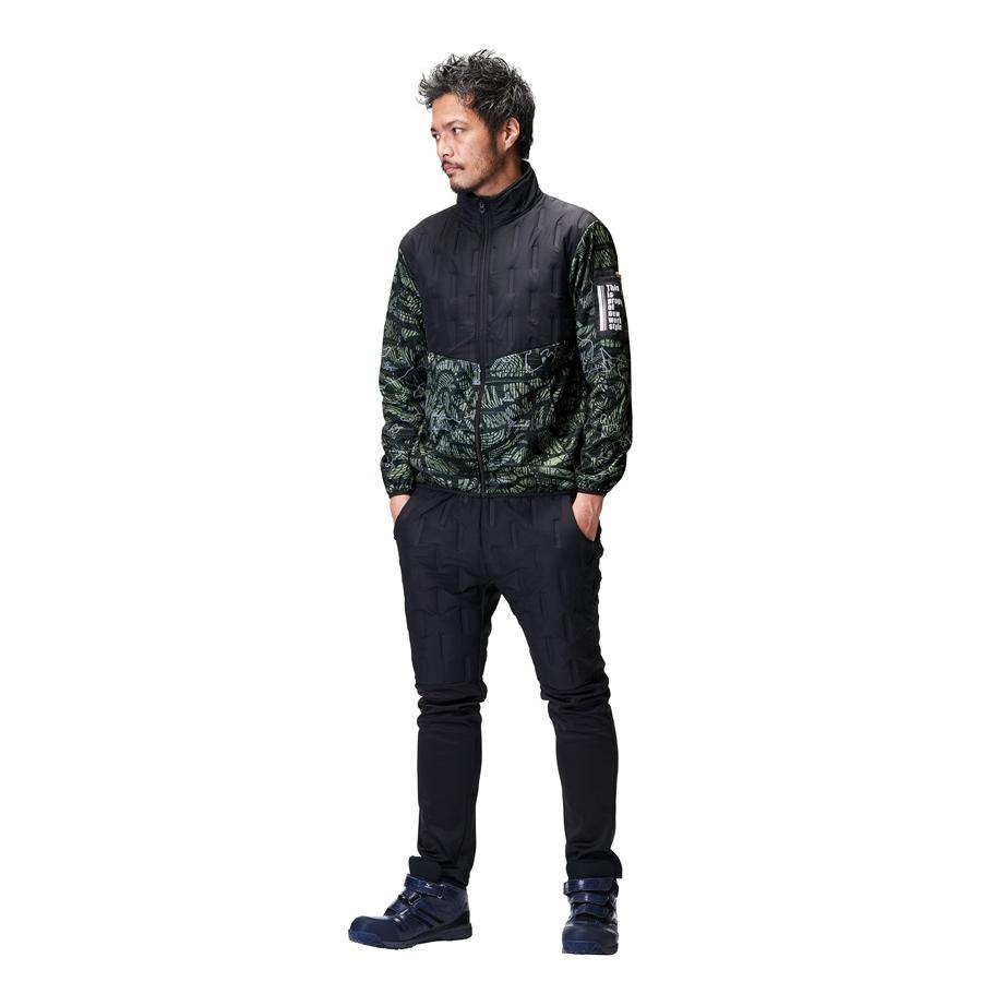 アタックベース M-5L 53022 ピンソニックパンツ apexwin 防寒着 防風 中綿 ストレッチ 裏起毛 保温 防寒パンツ 作業ズボン ...