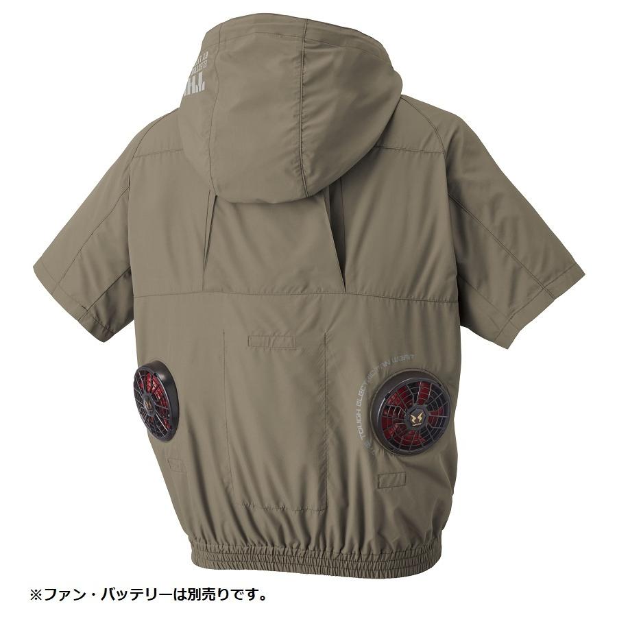 アタックベース S-5L 5545 空調風神服半袖ブルゾン The tough 空調服