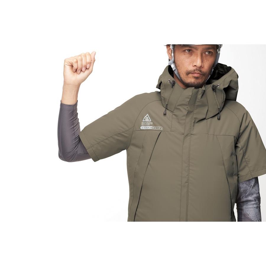 アタックベース S-5L 5545 空調風神服半袖ブルゾン The tough 空調服