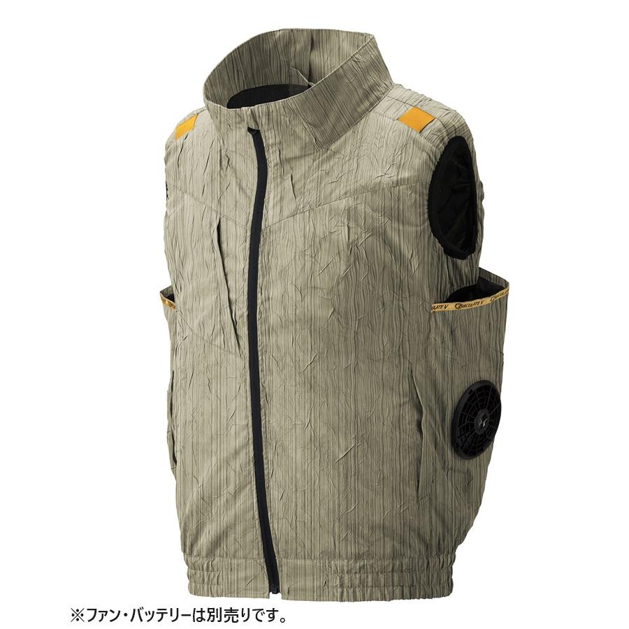 アタックベース S-5L 7740 空調風神服チタンベスト The tough 空調服