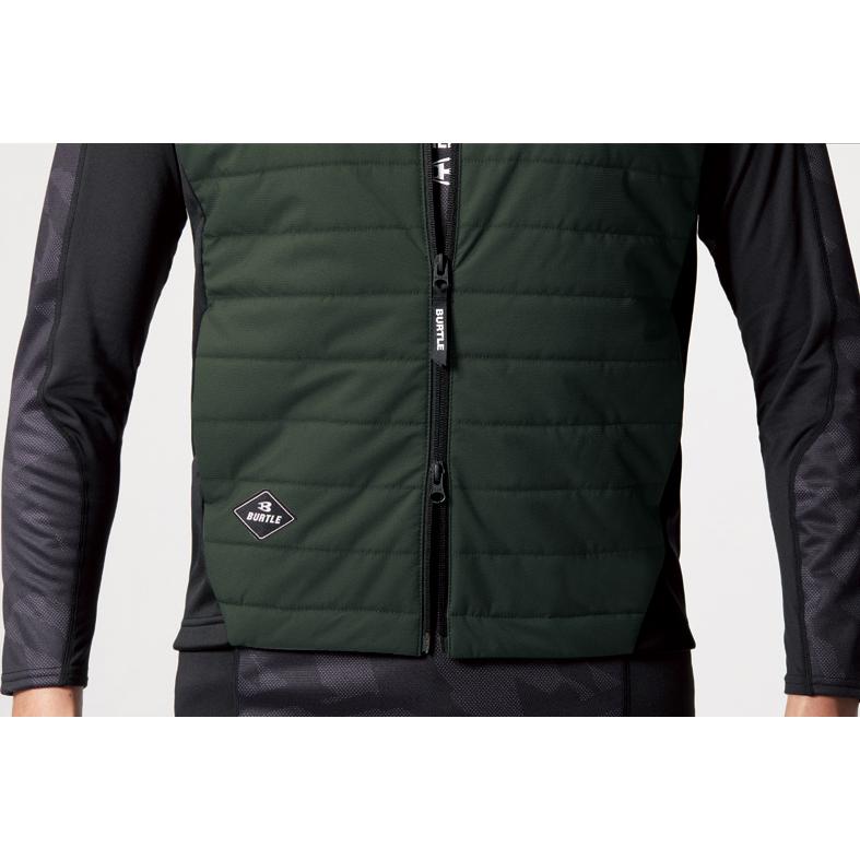 BURTLE（バートル） S-XL 3214 ヒーターベスト 2022-23AWモデル 防寒着