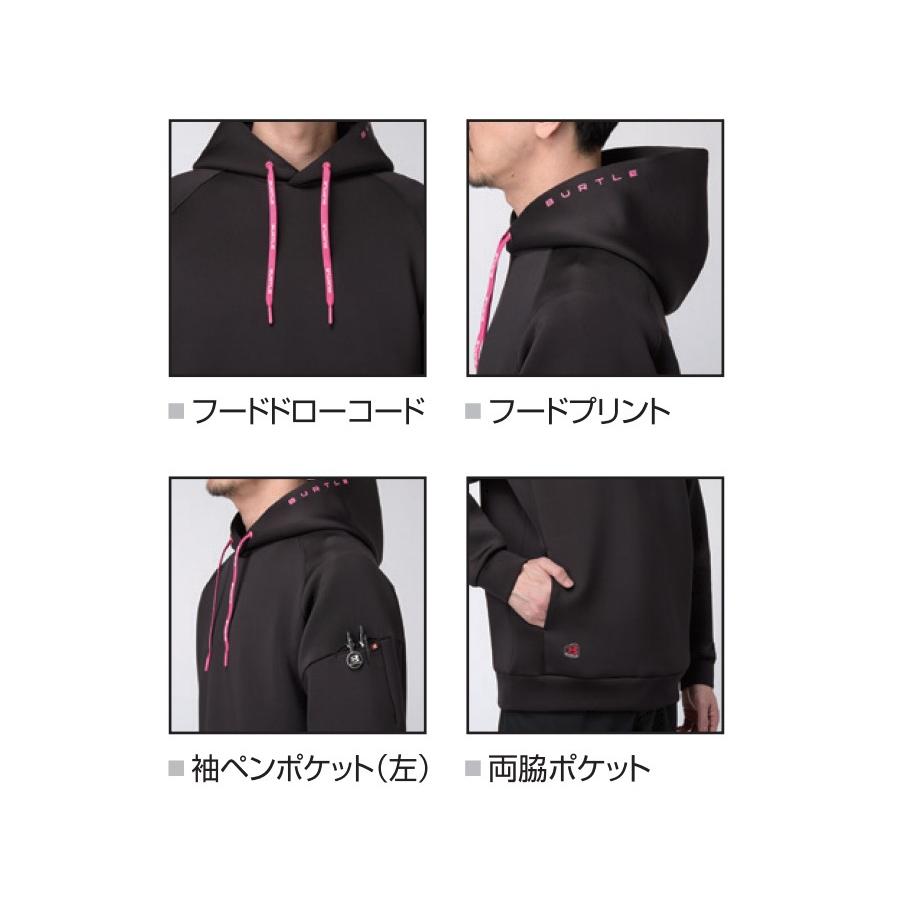 BURTLE（バートル） M-XXL 4095 エアーテックフーディ BURTLE 2025-26