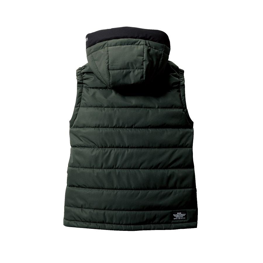 BURTLE（バートル） S-XL 5034 防寒フーディベスト 防寒着 ユニ