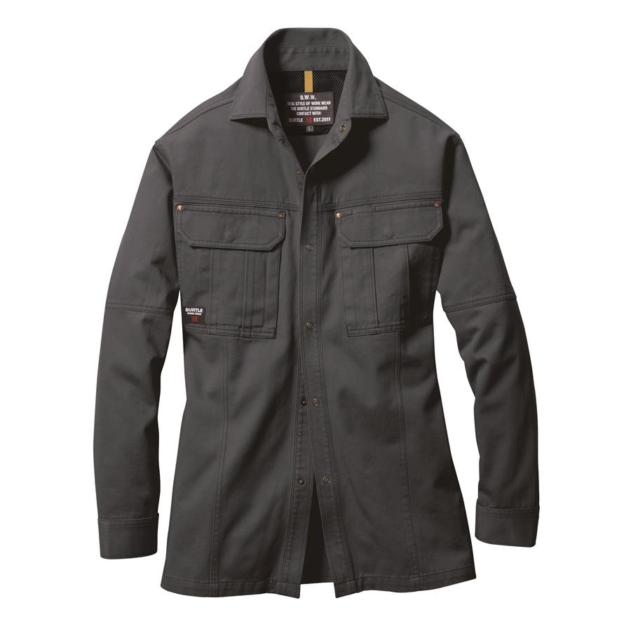 BURTLE（バートル） M-LL 8035 長袖シャツ 作業服 綿100％ オール