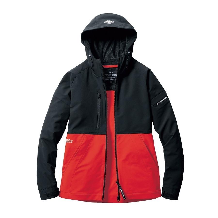 BURTLE 3XL 9515 フーディジャケット 作業服 ユニセックス 夏用