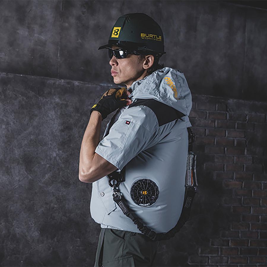 BURTLE（バートル） S-4XL AC1156 ACタクティカル半袖ブルゾン 2026年
