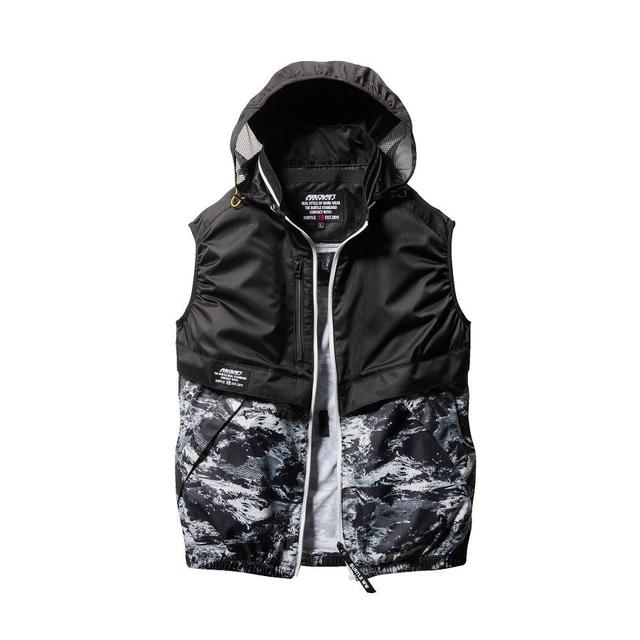 BURTLE S.P S-XL AC1174 エアークラフトベスト 空調服 作業服