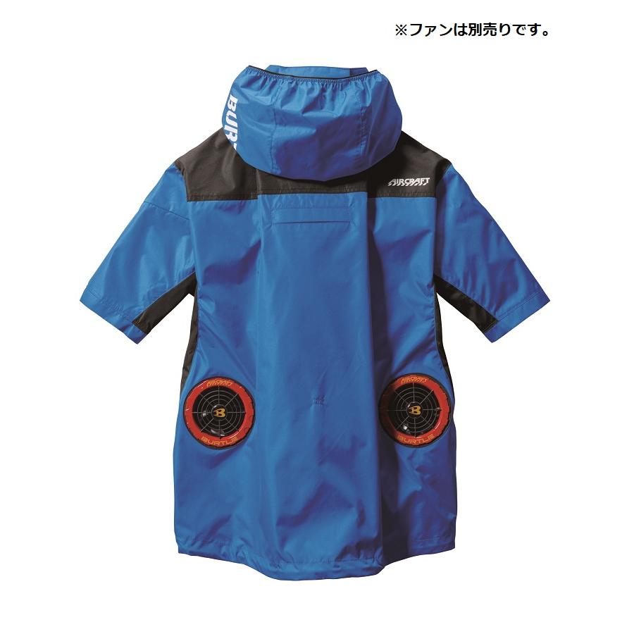 BURTLE S-XL AC1196 ACフーディ半袖ジャケット 2023年モデル