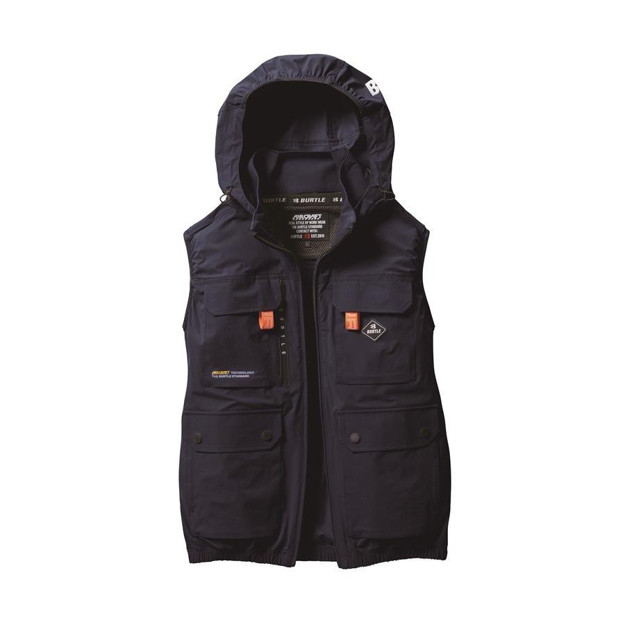 バートルハイバックベスト空調服3XL新品 BURTLE S-3XL AC2034 ACベスト 2025年モデル エアークラフト