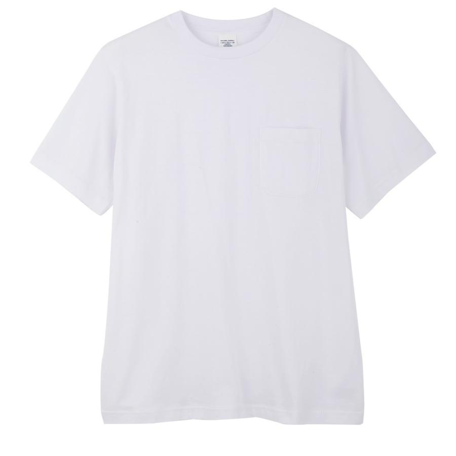 5L 作業服 CO-COS 半袖Tシャツ 3007 ポケット付き WORLDPAL 綿100