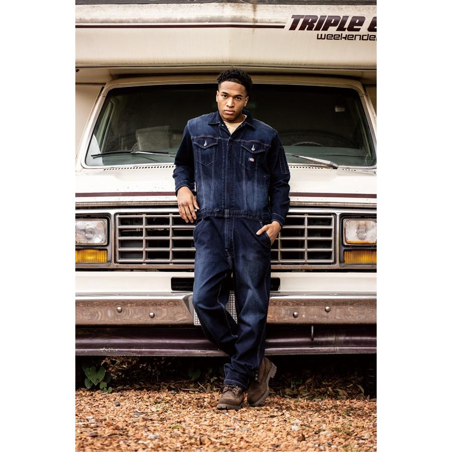 686 Dickies　レディースウェア Dickies（ディッキーズ） XS-3XL D-686 ストレッチシルキーデニム