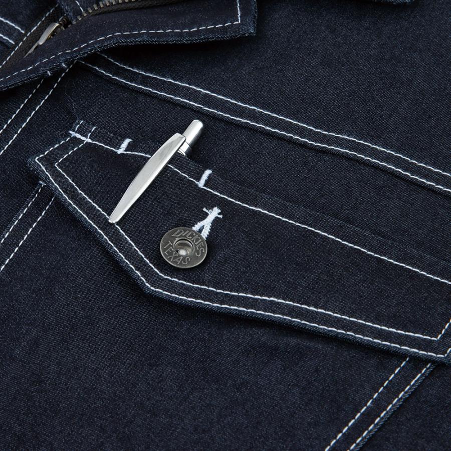 Dickies（ディッキーズ） SS-5L D-706 ストレッチデニムツナギ 作業服