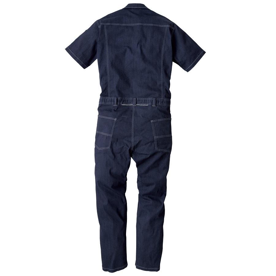 ディッキーズ　半袖　つなぎ　2着セット Dickies（ディッキーズ） SS-5L D-752 CORDURAストレッチデニム半袖